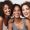 Portrait,Of,Three,Young,Multiracial,Women,Standing,Together,And,Smiling